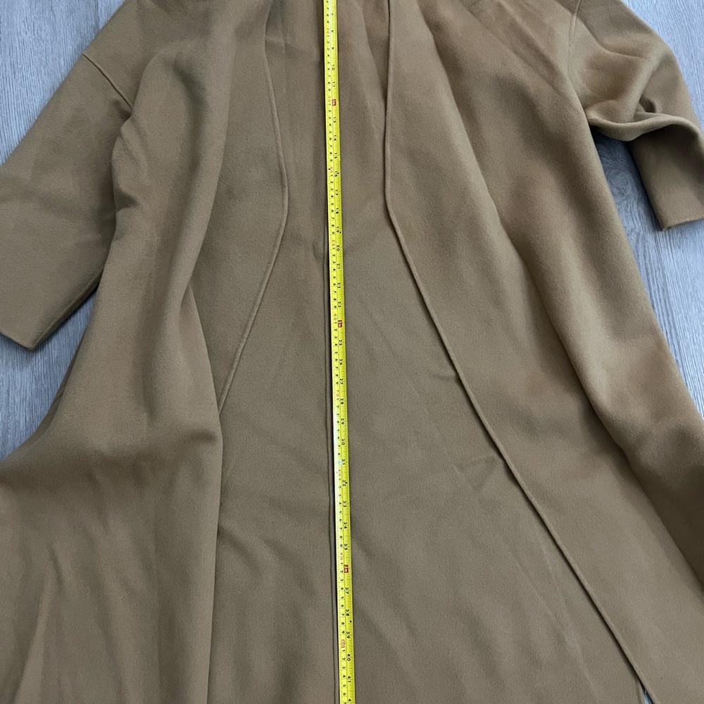 Tan Wool Coat - Picture 5 of 6